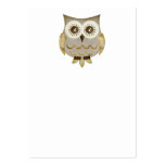 Wide Eyes Owl Business Card