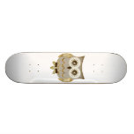 Wide Eyes Owl Skateboard