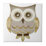 Wide Eyes Owl Tile