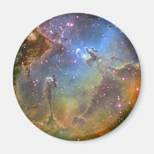 Wide-Field Image of the Eagle Nebula Fridge Magnet