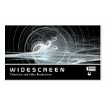Widescreen 300 - Fractal Swirl Business Card Template
