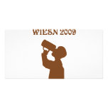 wiesn 2009 sign custom photo card