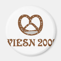 wiesn brezel 2009 icon magnet