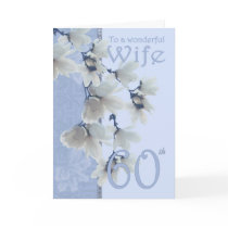 Wife 60 Birthday - Birthday Card Wife