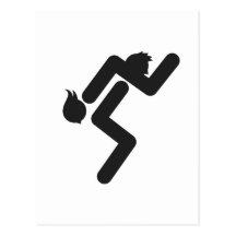 Wife Carrying 2 Postcard