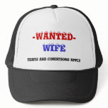 WIFE WANTED! hats