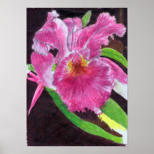 Wiggins Orchid Poster