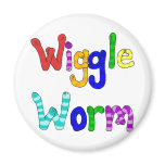 Wiggle Worm magnets