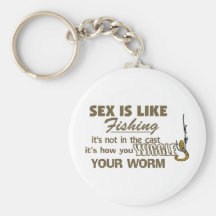 Wiggle Your Worm Keychain