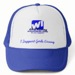 wigknewlogoblue, I Support Girls K... - Customised hats