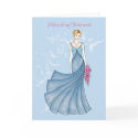 wiill you be my Bridesmaid blue cards