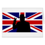 Wiinston Churchill British bulldog cards