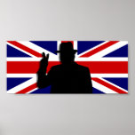 Wiinston Churchill British bulldog posters
