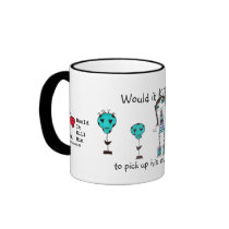WIKH Ser #73 Around The House Coffee Mugs