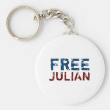WikiLeaks - Julian Assange Keychains