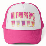 Wil flash a smile for shots. hats