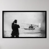 Wilbur Wright Aeroplane Flight 1909