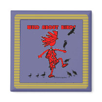Wild About Birds Red Design