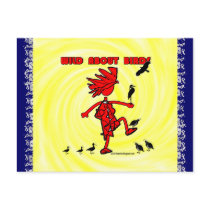 Wild About Birds Red Design