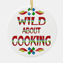Wild About Cooking Christmas Ornament