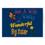 Wild And Wacky Sister Collection Card