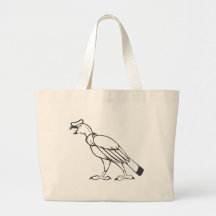 Wild Andean Condor Bird in Black and White Canvas Bag