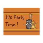 Wild animals, It's PartyTime ! - Customised