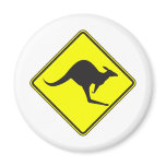 Wild Australian Kangaroo Marsupial Roo Silhouette
