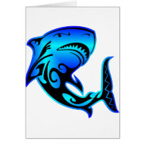 Wild Azz Shark #002 Greeting Cards