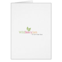 Wild Berry Jam Greeting Cards