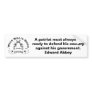 Wild Bill's Guns Patriot Bumper Sticker