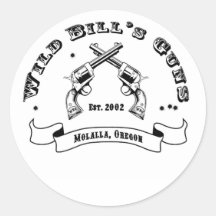 Wild Bill's Guns Sticker