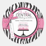 Wild Birthday Cake HP Business Sticker