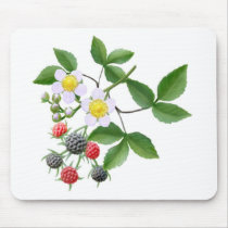 Wild Blackberries Mousepad