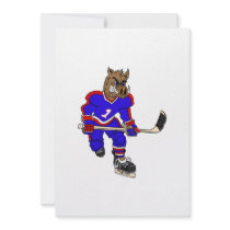 Wild Boar Hockey Player