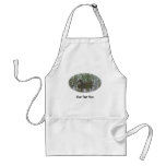 Wild Brown Duck In Water Animal Barbeque Apron