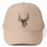Wild Buck Deer Drawing