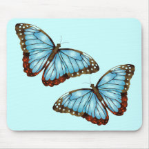Wild Butterflies Mouse Pads