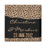 Wild Cheetah Animal Print Sexy Wilderness Pattern magnets