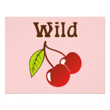 Wild Cherries Invitations