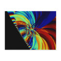 Wild color-3 postcards