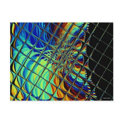 Wild colour-8 postcard by ArtbyLina