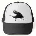 Wild CROW Birdlover Hats