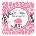 Wild Cupcake Business Sticker 2