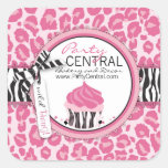 Wild Cupcake Business Sticker 2