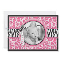Wild Cupcake CP Invitation Card B2