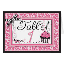 Wild Cupcake CP Table Card B1