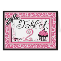 Wild Cupcake CP Table Card B2