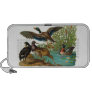 Wild Ducks at the Pond Doodle Laptop Speakers