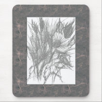 Wild Flowers Mulberry Mousepad